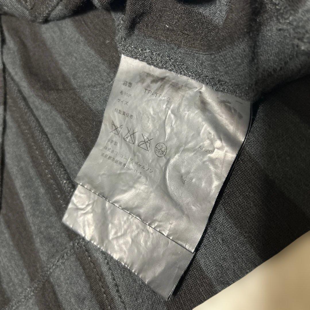 COMME des GARÇONS クロップドジャケット ブラックストライプ短丈