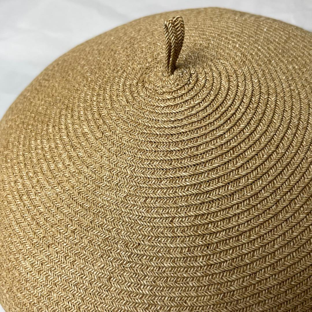 ミュールバウアー ベレー帽 ナチュラル ロゴピン付き