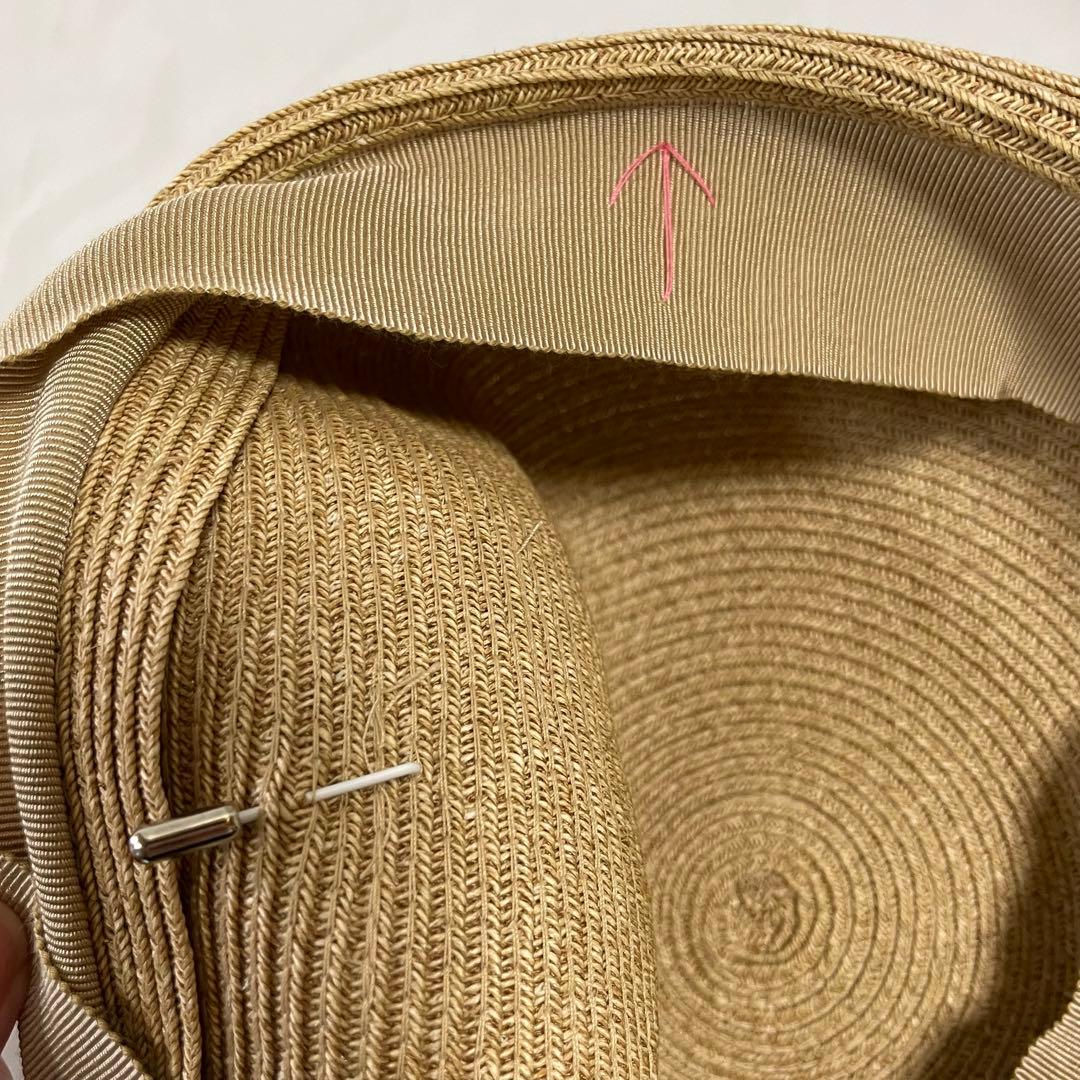 ミュールバウアー ベレー帽 ナチュラル ロゴピン付き