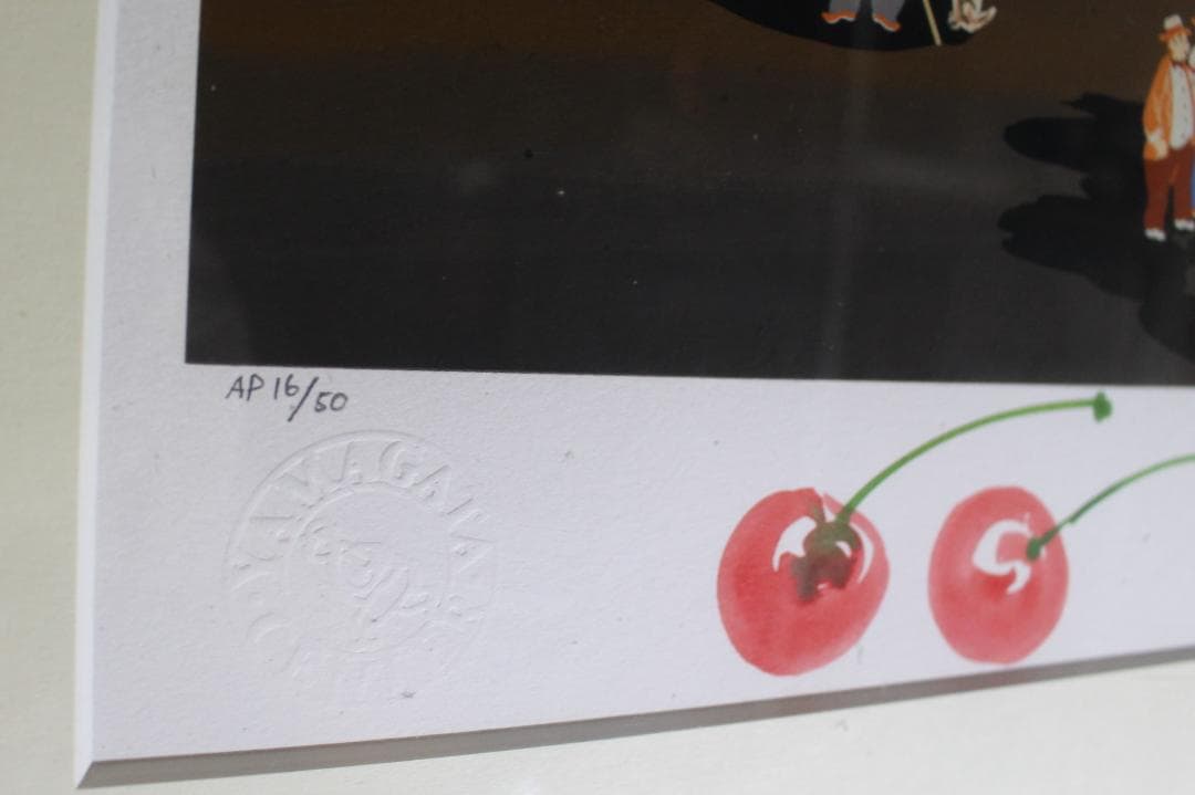 ヒロ ヤマガタ アースリーinベニス 　希少50Ed 凸スタンプ＆signあり！