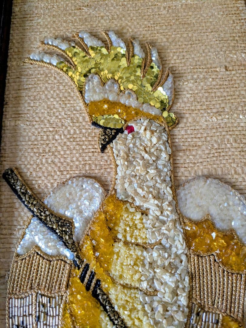 ヴィンテージグラベルアート壁掛け２個セット