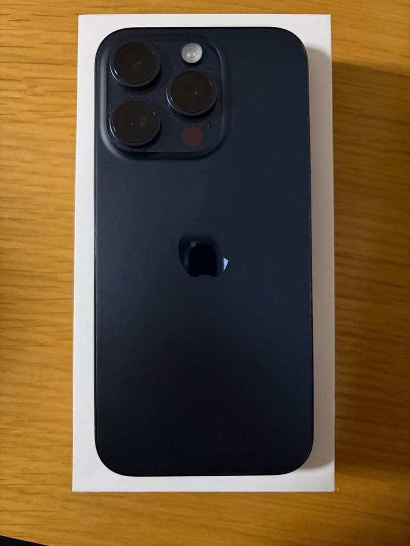 iPhone15pro 128GB ブルーチタニウム