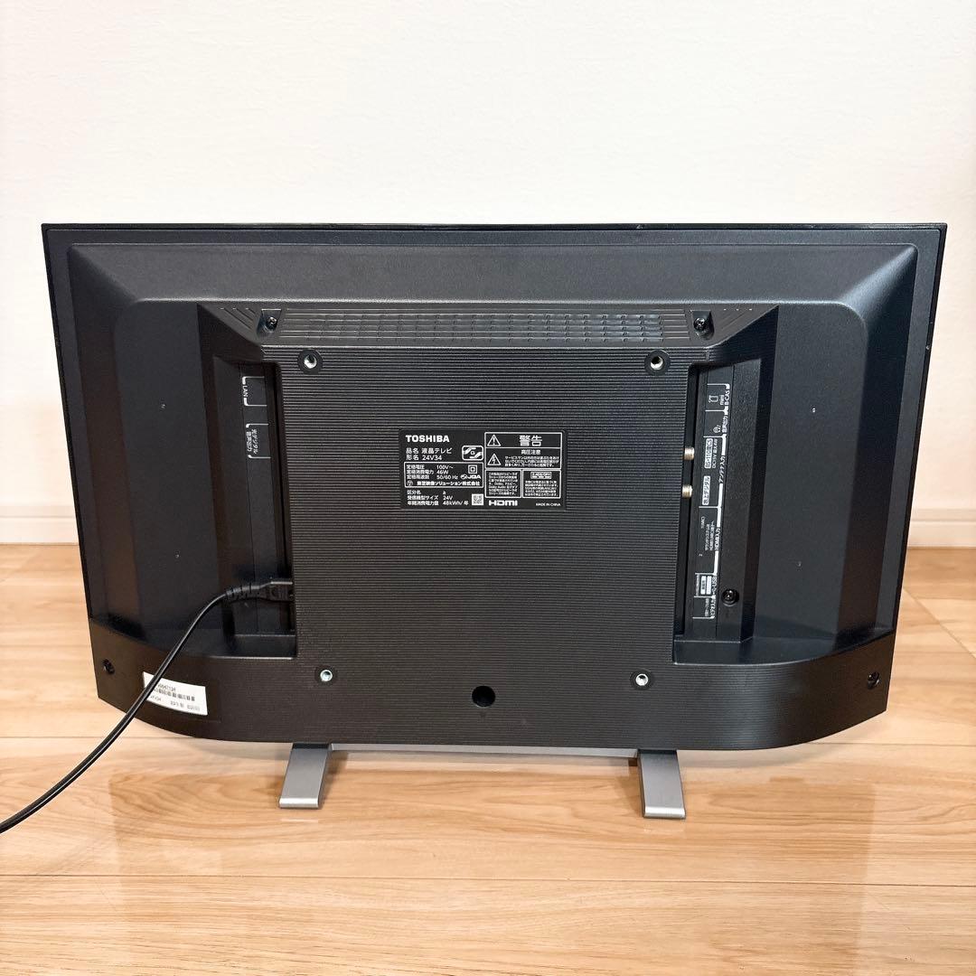✨美品✨ 東芝 レグザ 液晶テレビ 24V34 2023年製 動画配信視聴OK