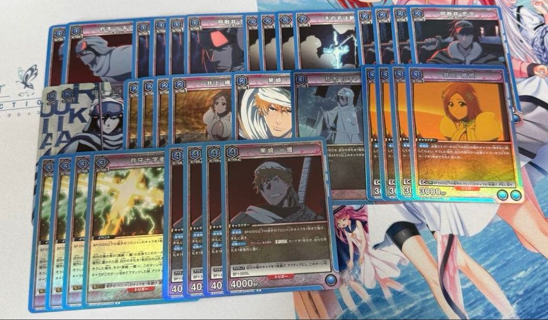 ユニアリ　青BLEACHデッキ