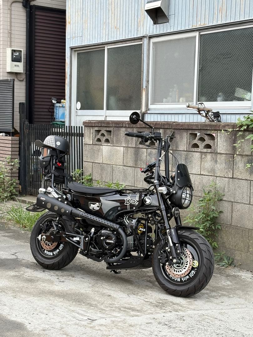 dax125 kspeedマフラー