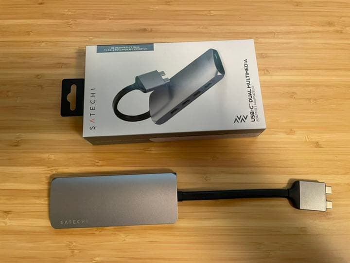 Satechi USB-C Dual Multimedia Hub ハブ
