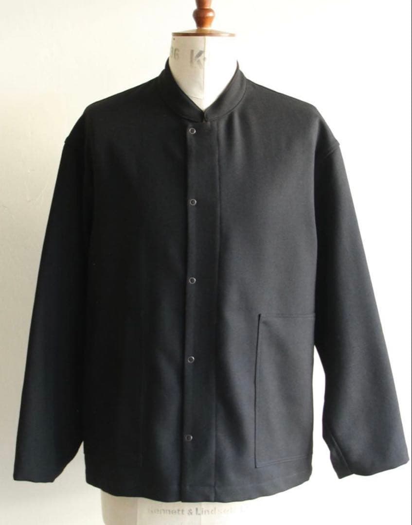 STILL BY HAND スタンドカラー スナップボタン ジャケット