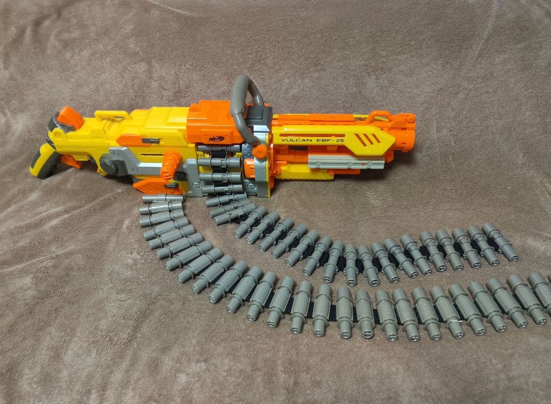 【最終価格】ナーフ バルカン 弾帯50発セット NERF VULCAN