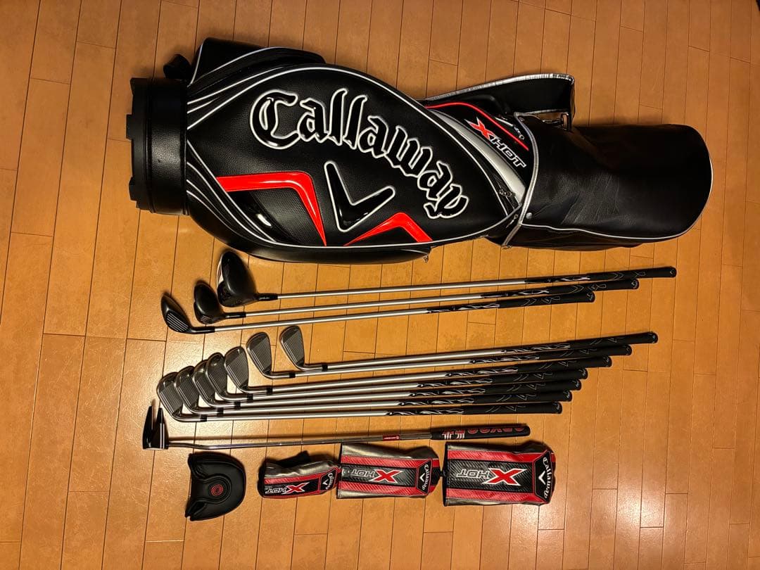 Callaway X Hot メンズクラブセット(ひきふめ)