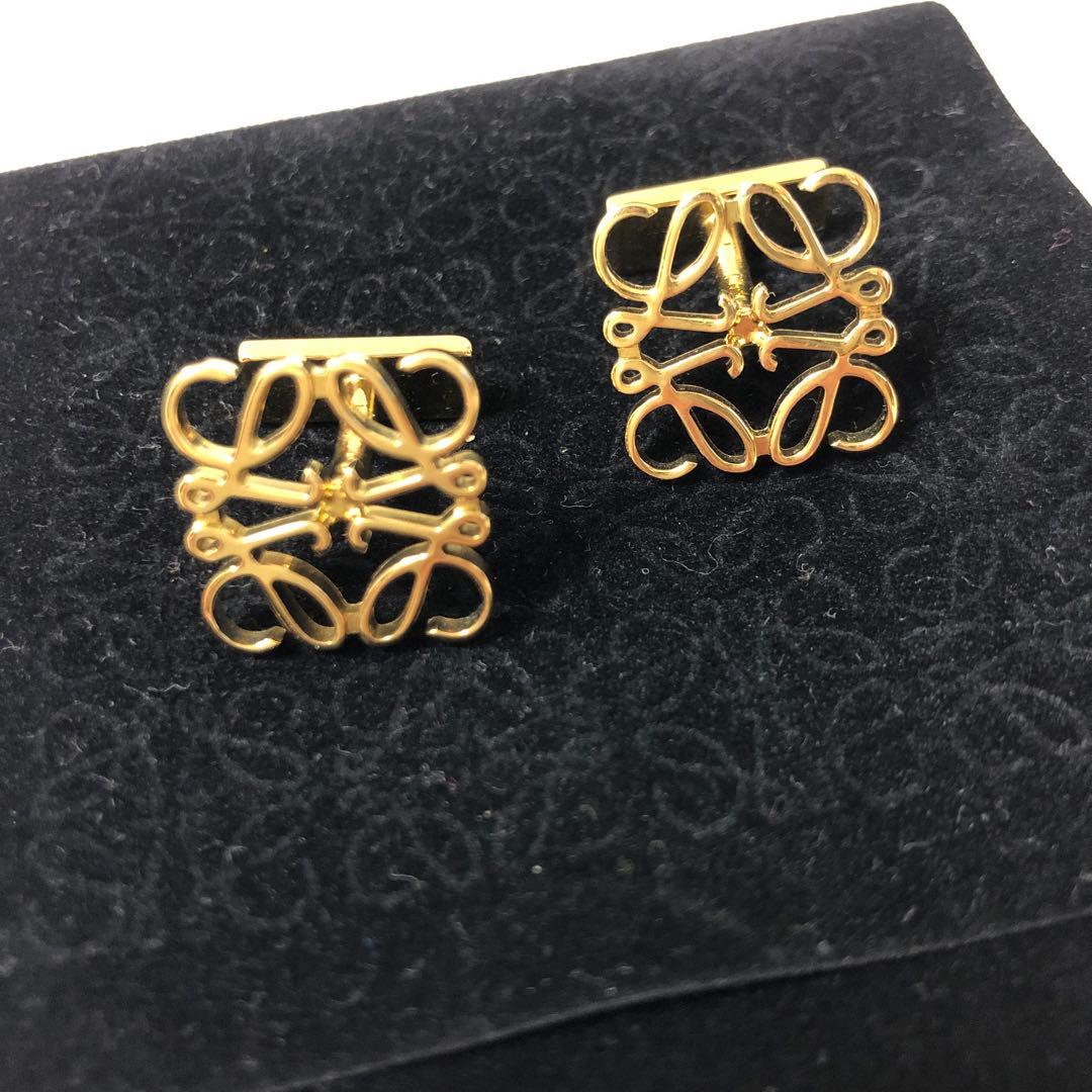 正規品　超美品　LOEWE ロエベ　カフス　アナグラム　ブルガリ　グッチ