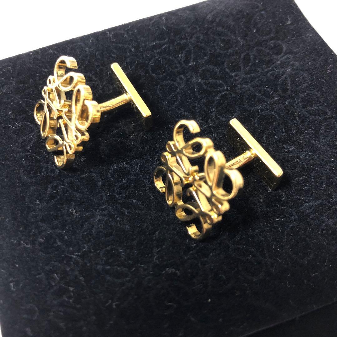 正規品　超美品　LOEWE ロエベ　カフス　アナグラム　ブルガリ　グッチ