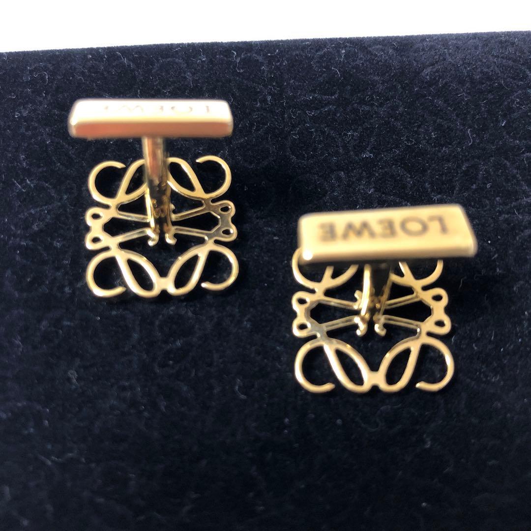 正規品　超美品　LOEWE ロエベ　カフス　アナグラム　ブルガリ　グッチ