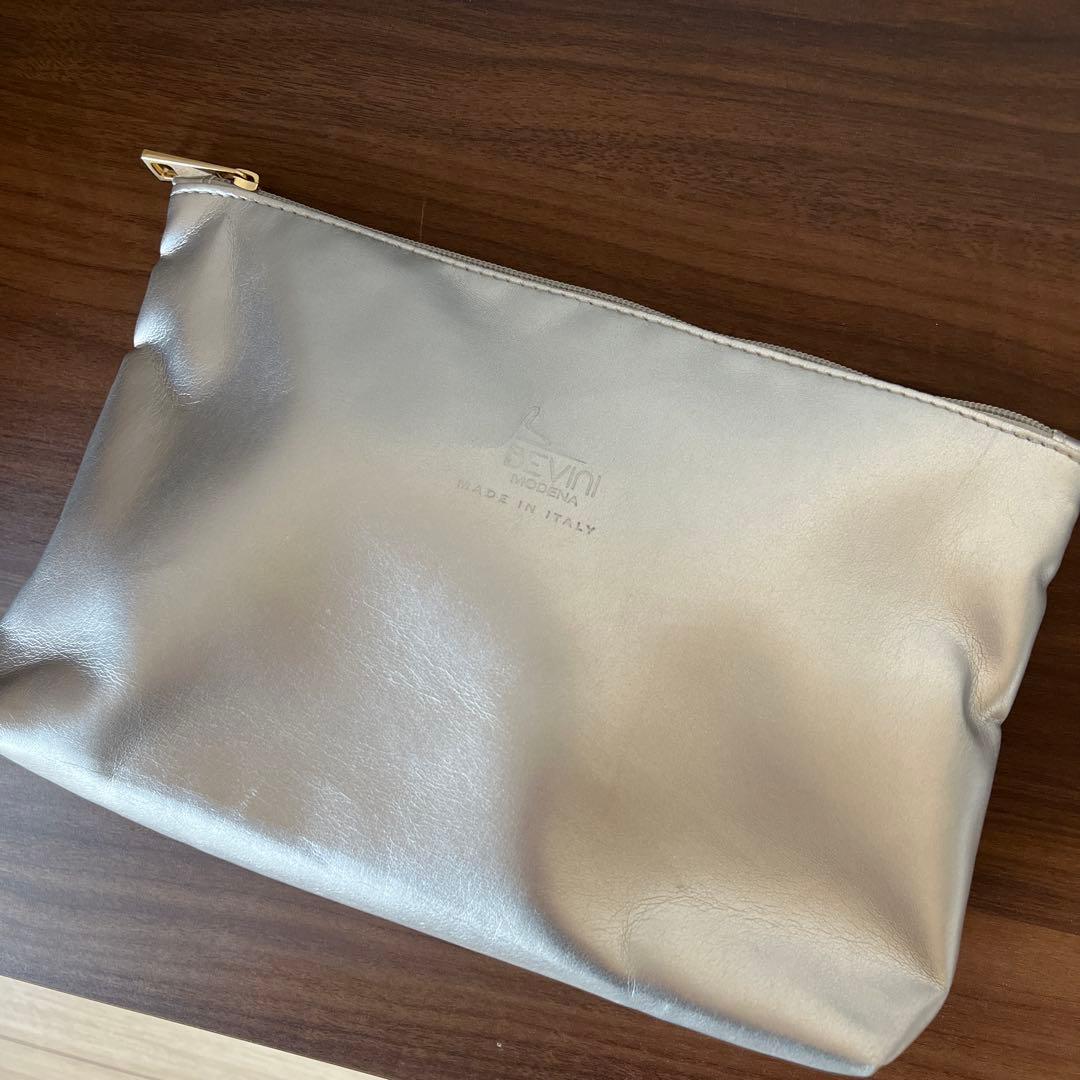 BEVINI バンブーハンドル ハンドバッグ ★スカーフはご希望の方へ