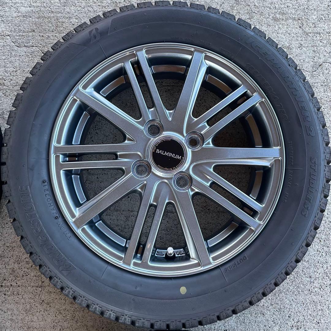 バリ山！　155/65R14 ラパン　キャンバス　N-BOX ワゴンR