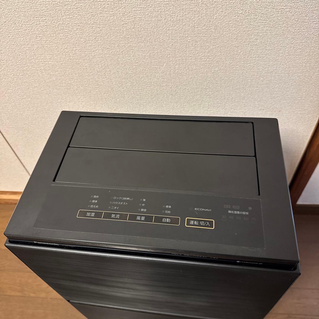 Panasonic F-VC70XT 加湿空気清浄機 ブラック 2020年製