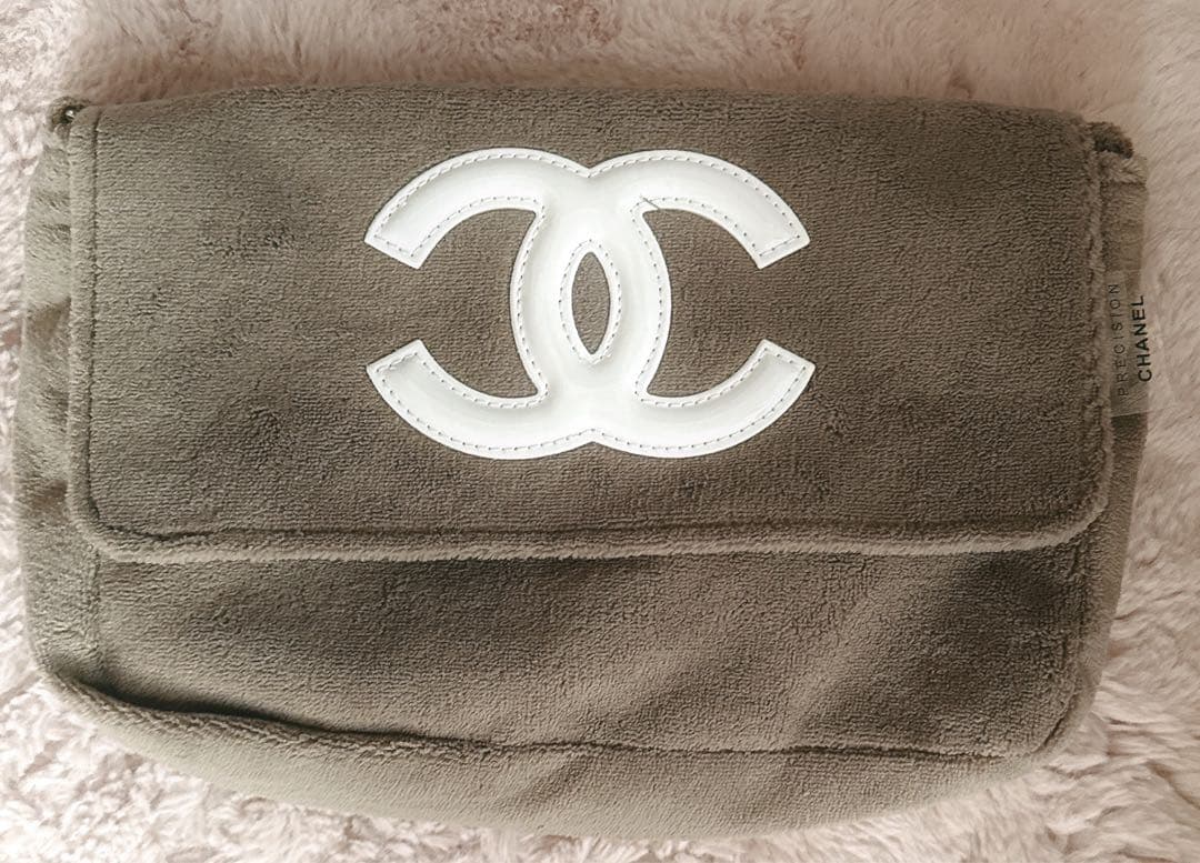 CHANEL☆ノベルティ ショルダーバッグ ベージュ非売品 パイル