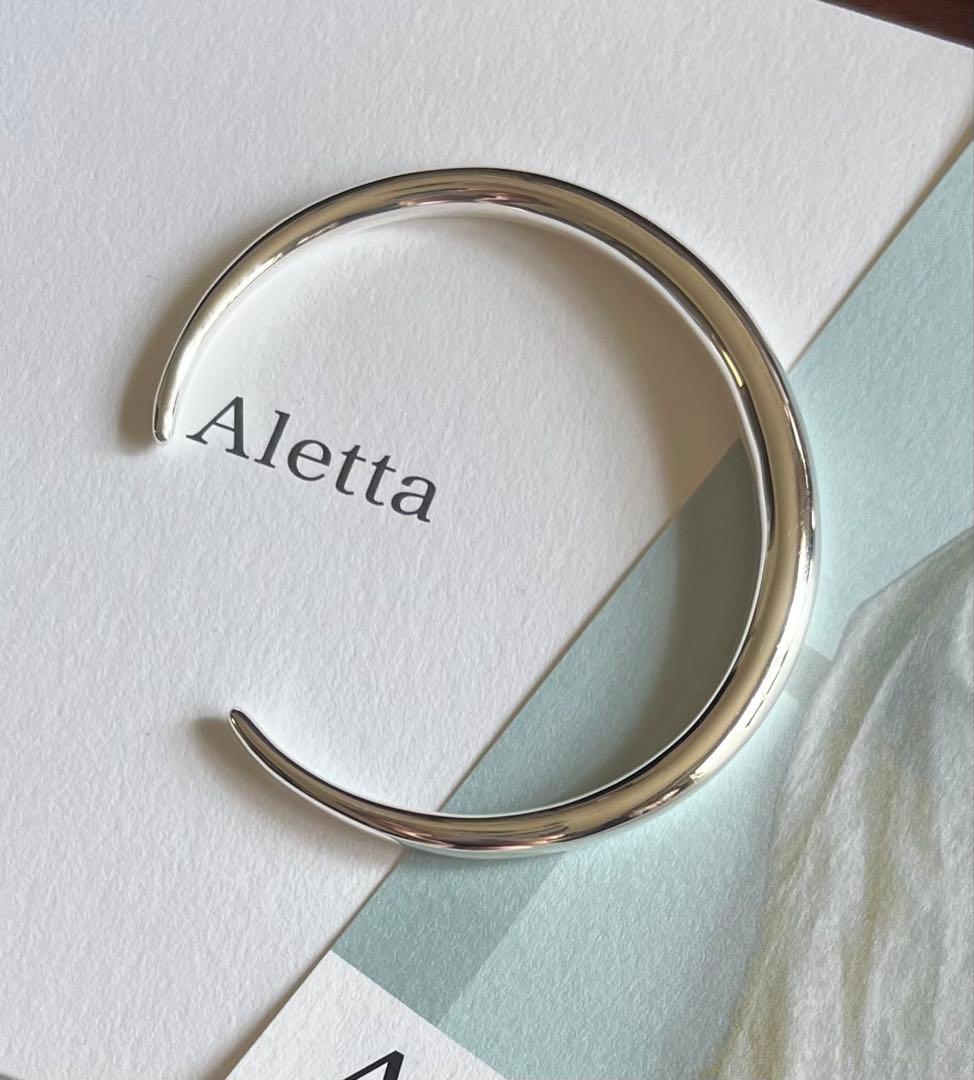 Aletta シルバーバングル br-001-s