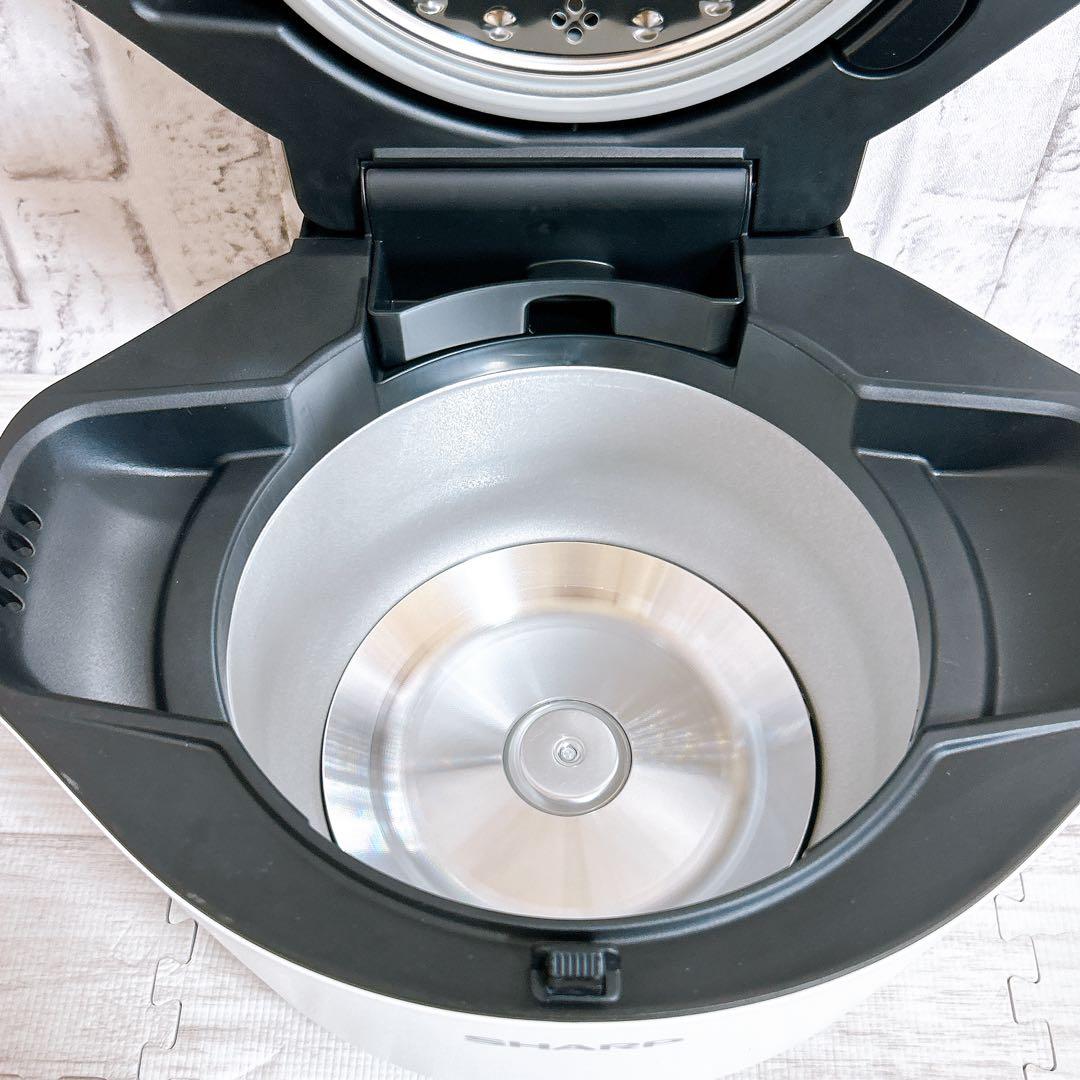 【未使用品】シャープ ヘルシオ ホットクック KN-HW16G 16L ホワイト