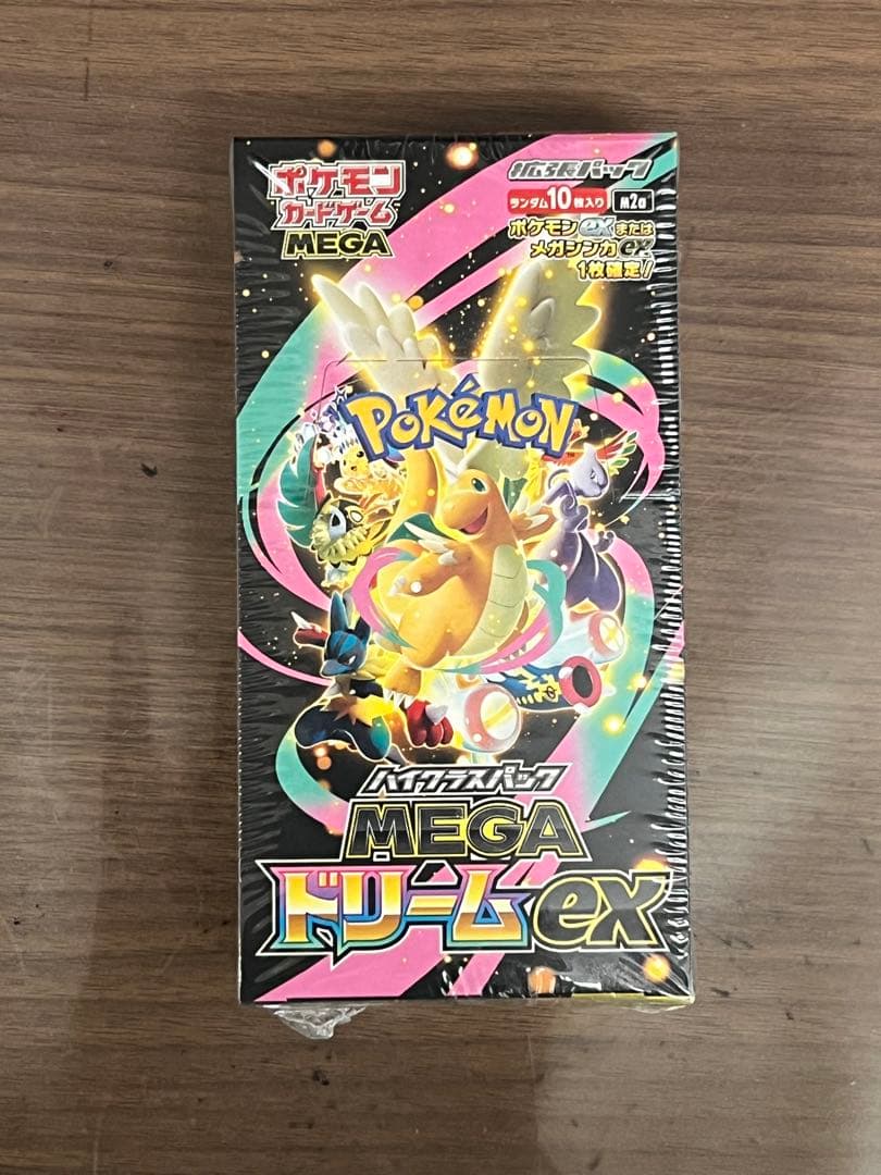 E*】様 ポケモンカードゲーム 　MEGAドリームex　新品未開封　シュリンク付