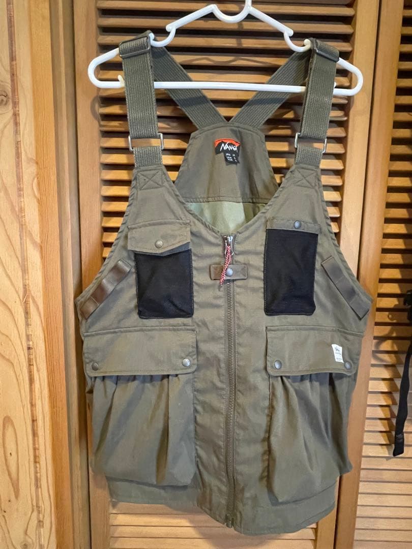 トップス NANGA TAKIBI RIPSTOP FIELD VEST