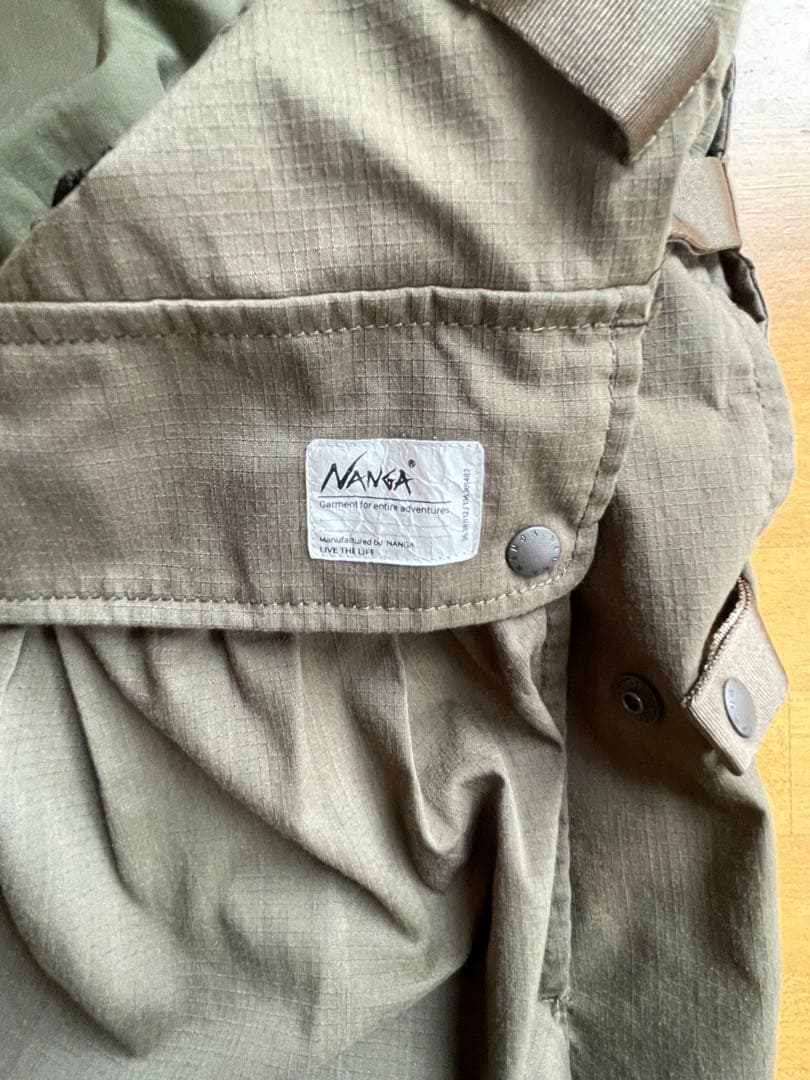 トップス NANGA TAKIBI RIPSTOP FIELD VEST