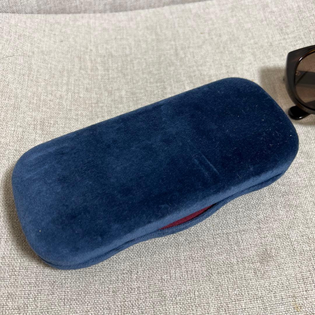 【美品】GUCCI サングラス UV加工 べっ甲 フォックス