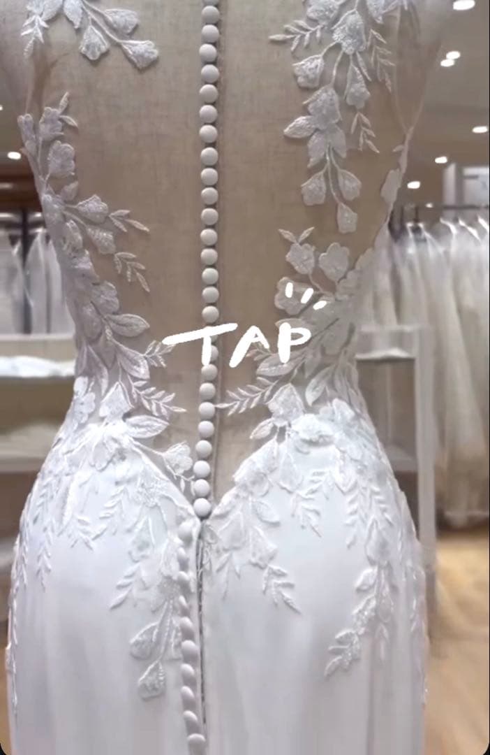 【美品・お値段交渉可】W Michealウェディングドレス/マーメイドライン