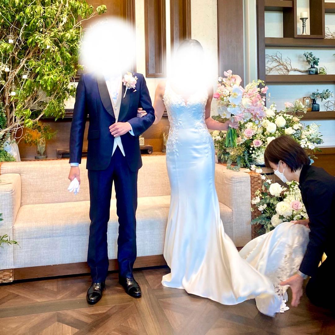 【美品・お値段交渉可】W Michealウェディングドレス/マーメイドライン