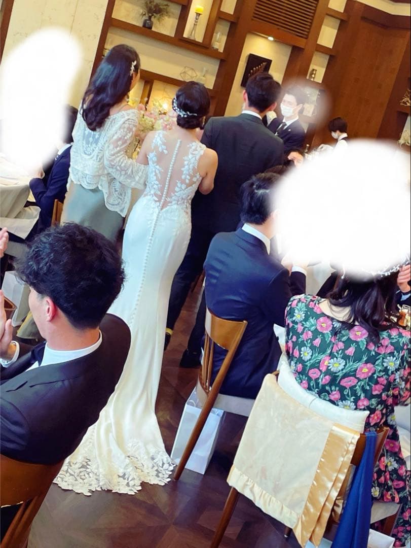 【美品・お値段交渉可】W Michealウェディングドレス/マーメイドライン