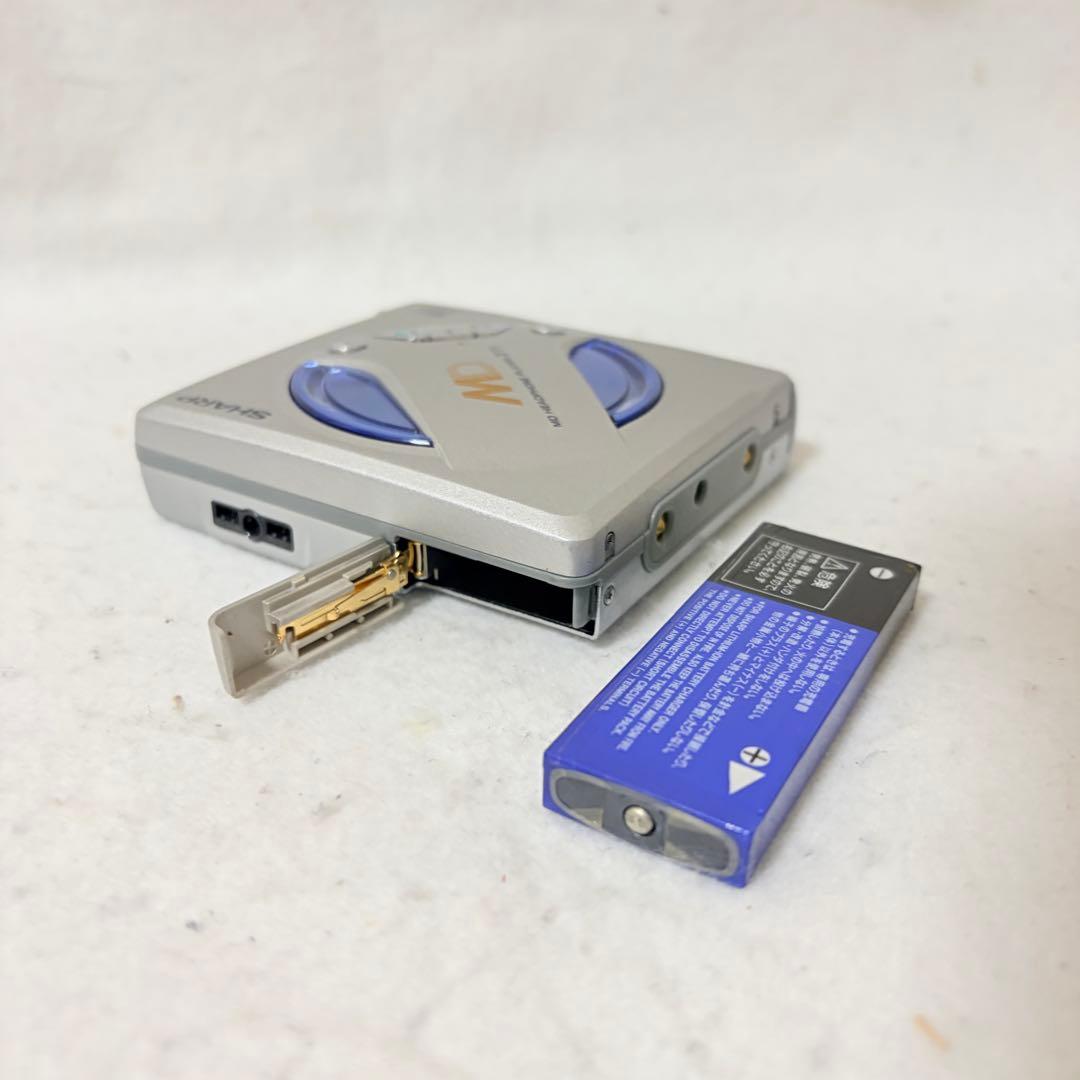 美品 SHARP MD-SS311 MDヘッドホンプレーヤー スロットイン