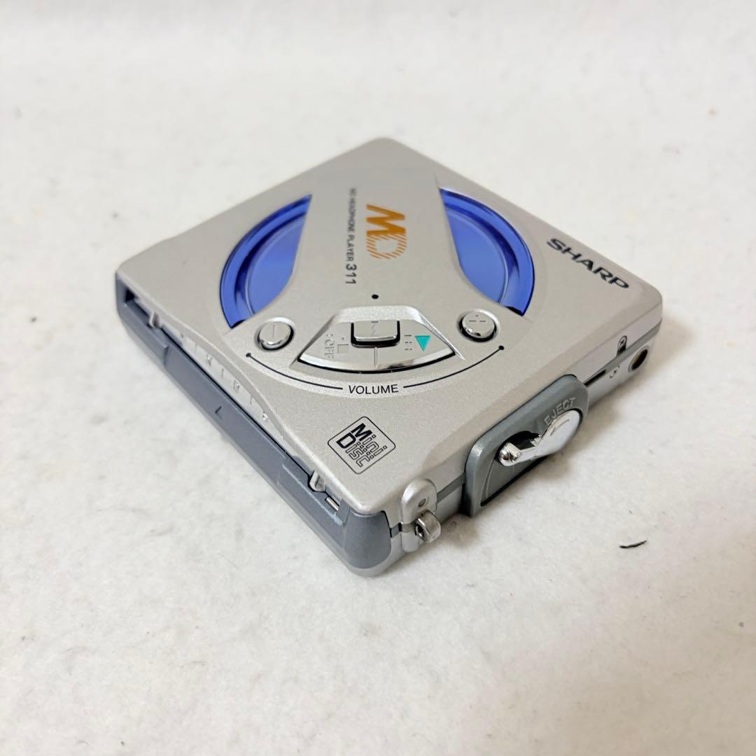 美品 SHARP MD-SS311 MDヘッドホンプレーヤー スロットイン