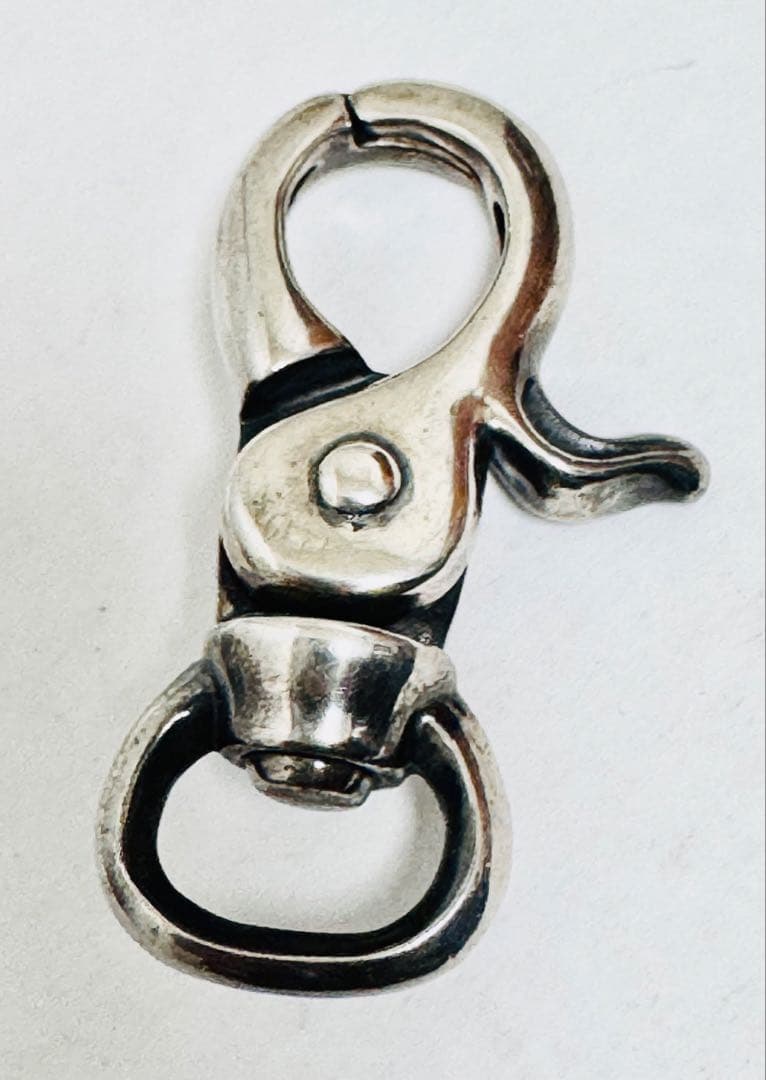 18万購入　天然ルビー　シルバー925 スカル　ロックンライド　クリップ