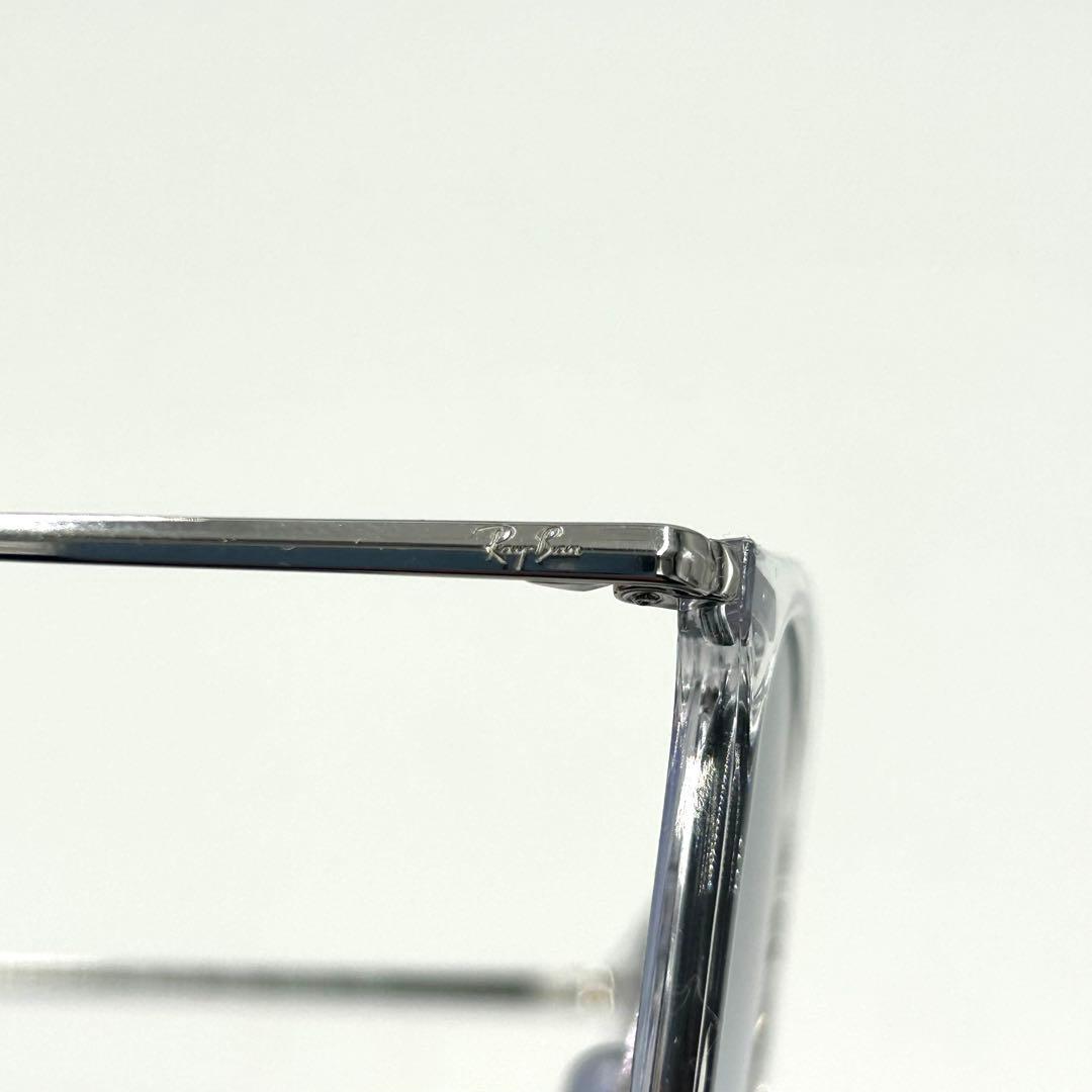 RayBan サングラス RB7140 クリア シルバー ReVision