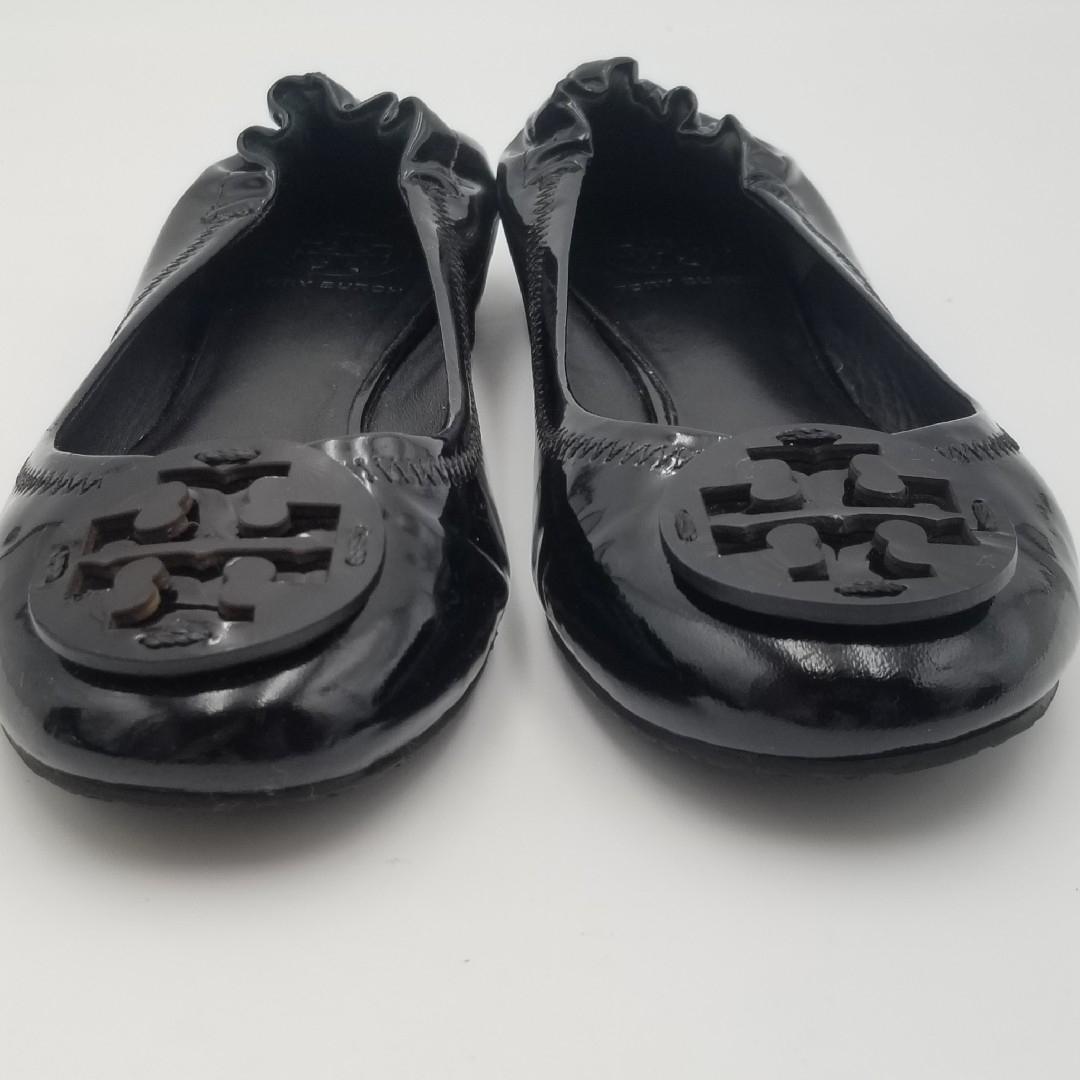 美品 Tory Burch トリーバーチ パンプス バレエシューズ ローヒール