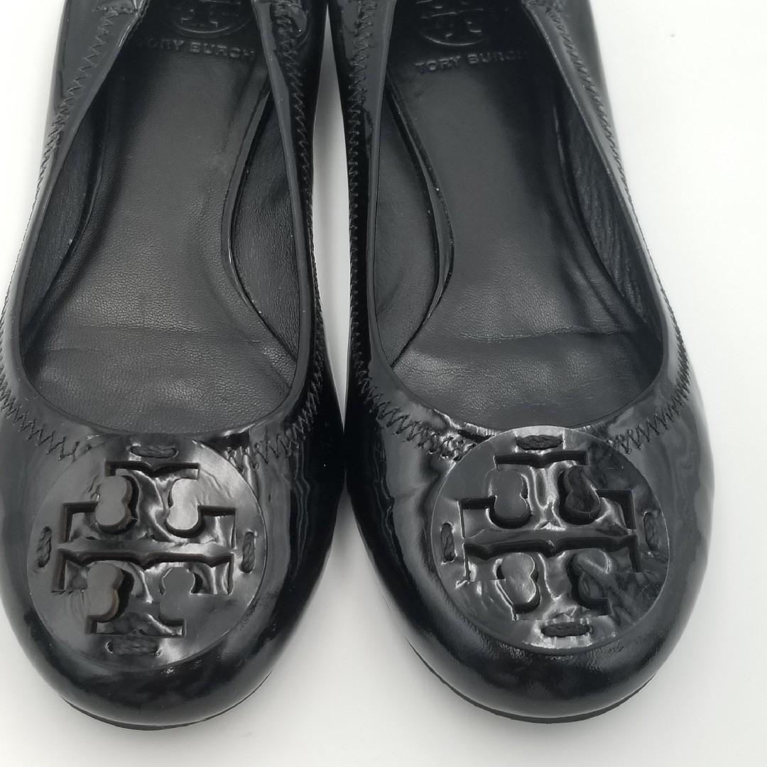 美品 Tory Burch トリーバーチ パンプス バレエシューズ ローヒール