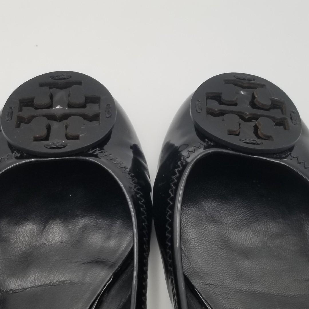 美品 Tory Burch トリーバーチ パンプス バレエシューズ ローヒール