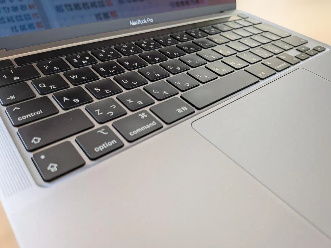 【良品】MacBookProM1 13インチ 8GB/256GB 容量92％