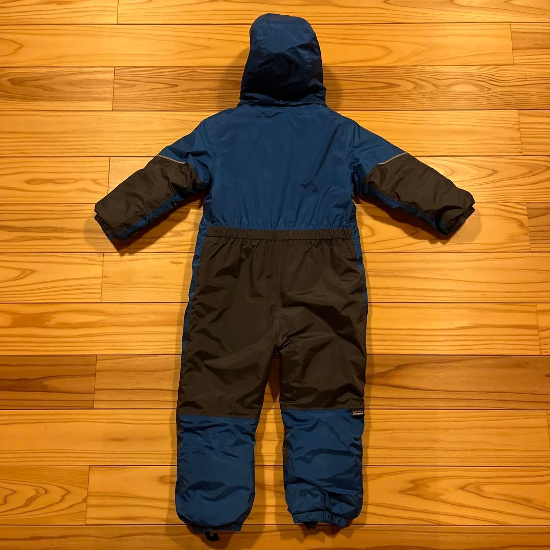 patagonia 子ども用スキーウェア 青　ジャンプスーツ　3T