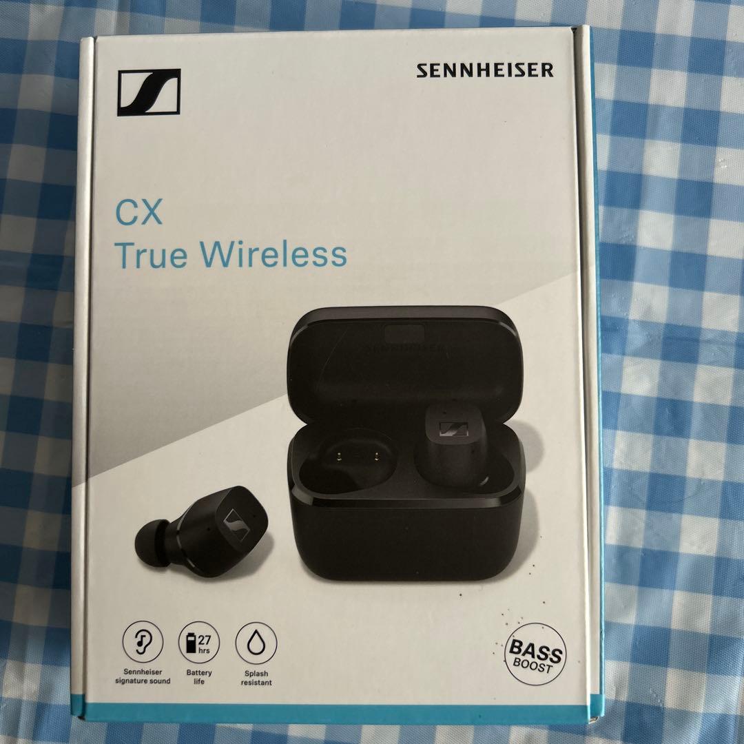 SENNHEISER CX True Wireless イヤホン　黒