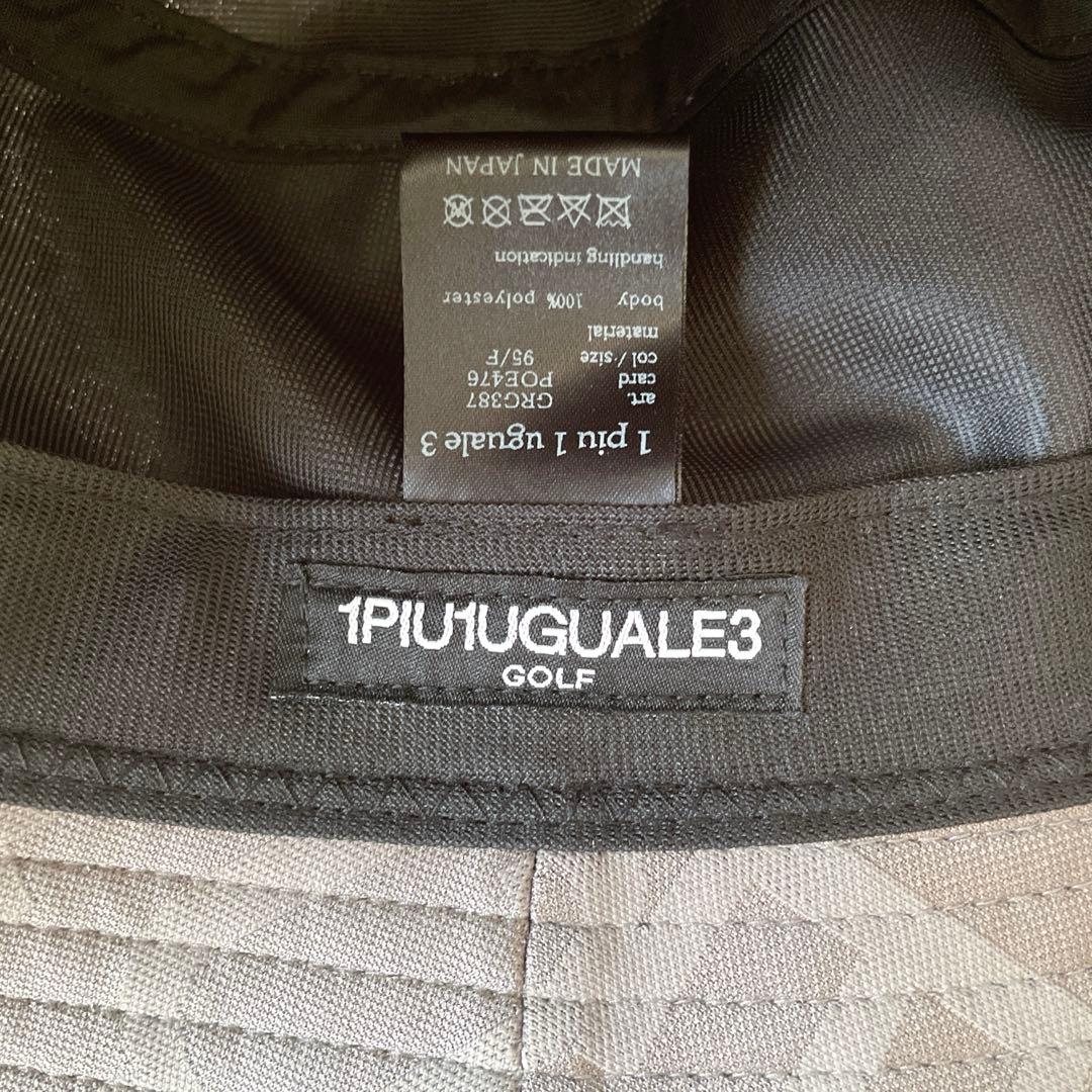 専用‼️【新品未使用】1PIU1UGUALE3 GOLF バケットハット グレー