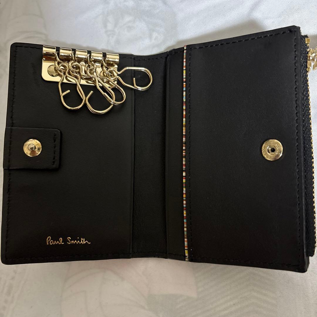 コ*ウ様 Paul Smith ブラックキーケース　ケース　美品