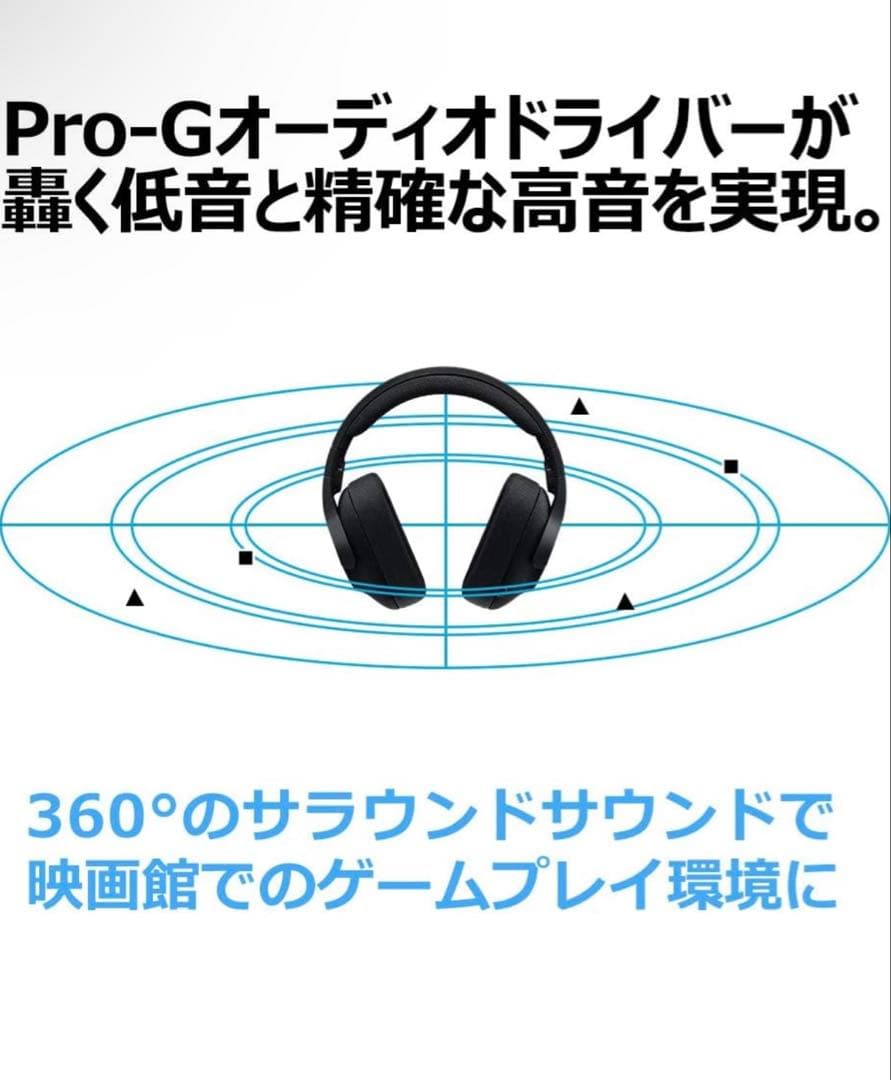 Logicool G ロジクール G ゲーミングヘッドセット G433BK
