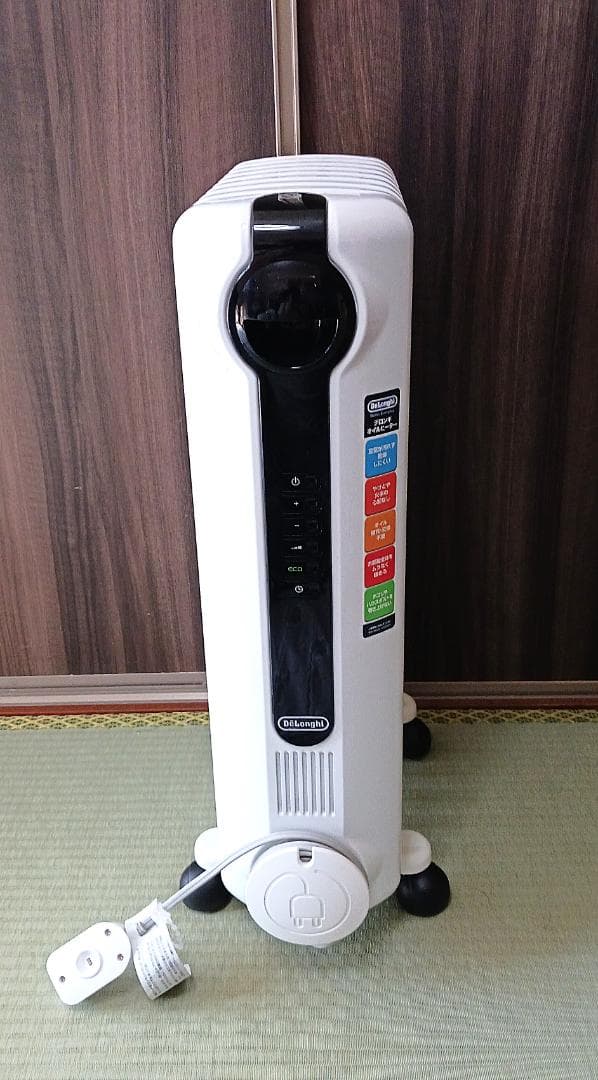 【動作確認済】 DeLonghi デロンギ オイル ヒーター JRE0812