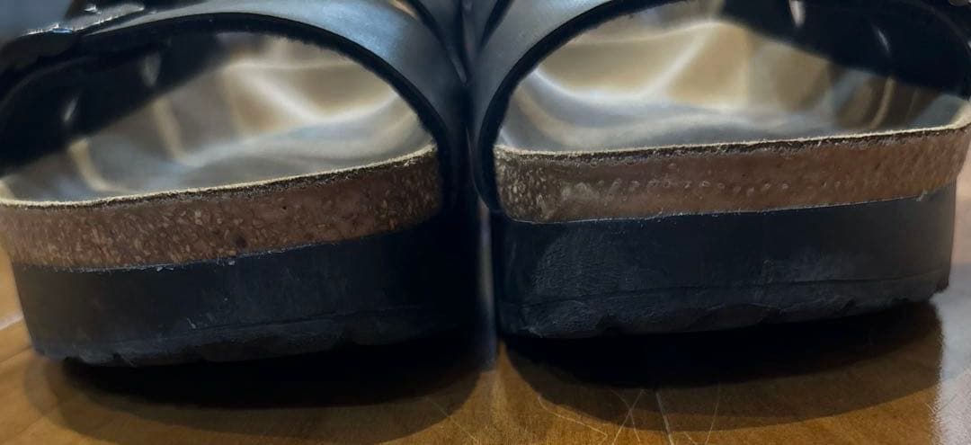 ビルケン　フロリダ プラットフォーム ビルコフロー ブラック サンダル 39