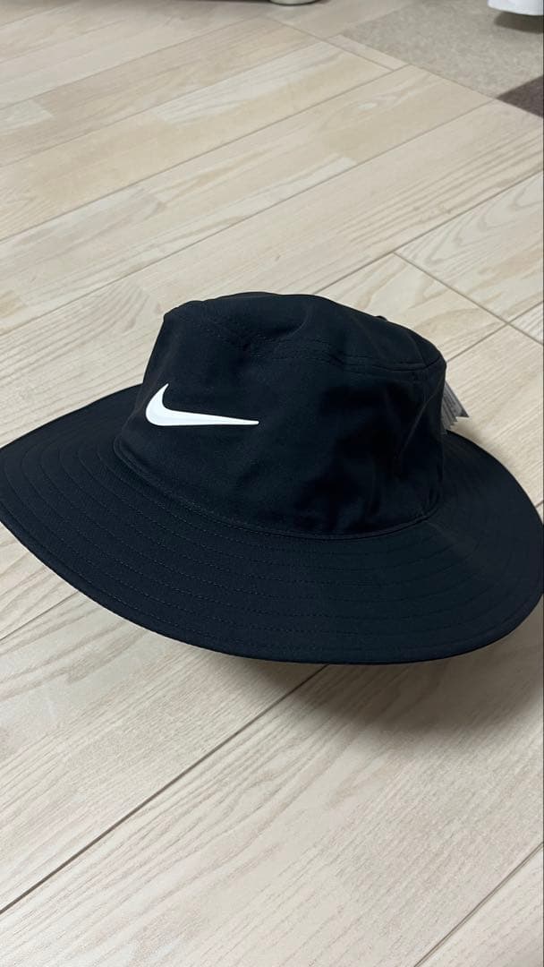 新品 ナイキ バケット ハット キャンプ ゴルフ アウトドア 黒 L/XL