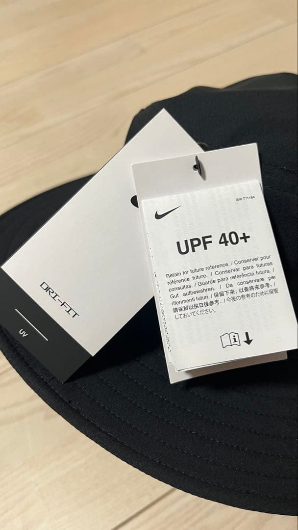 新品 ナイキ バケット ハット キャンプ ゴルフ アウトドア 黒 L/XL