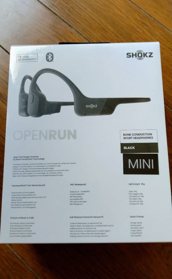 【新品未使用】Shokz OpenRun Mini ブラック
