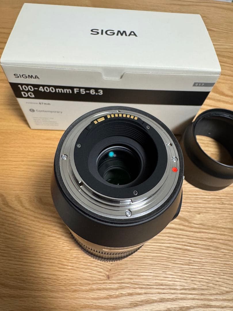 SIGMA 100-400mm F5-6.3 DG Canon EF 箱付き