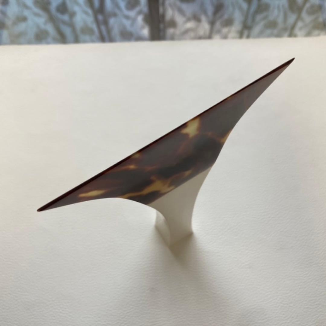 三味線 撥 バチ 鼈甲 べっ甲 ケース付き 弦楽器 音楽 レトロ