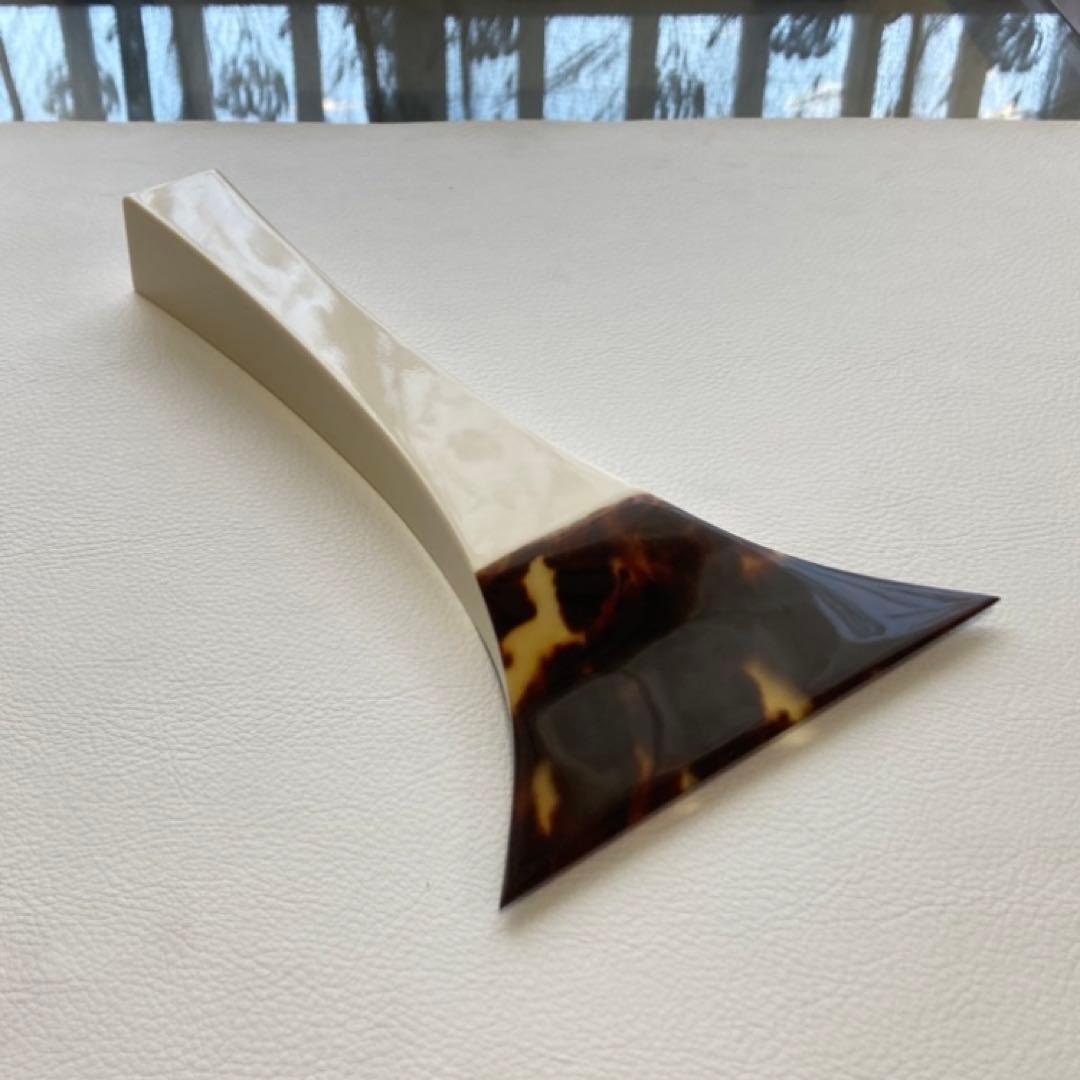 三味線 撥 バチ 鼈甲 べっ甲 ケース付き 弦楽器 音楽 レトロ